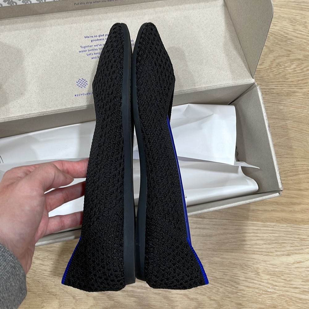 Rothy Black Solid The Point Flats - image 5